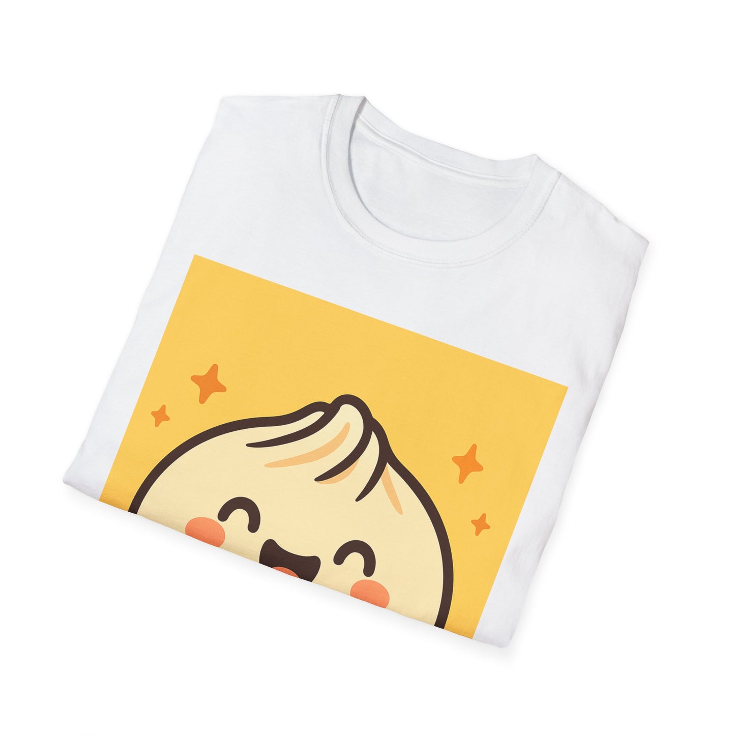 Cartoon Baozi Art T-Shirt – Cute Taiwanese Dumpling Design