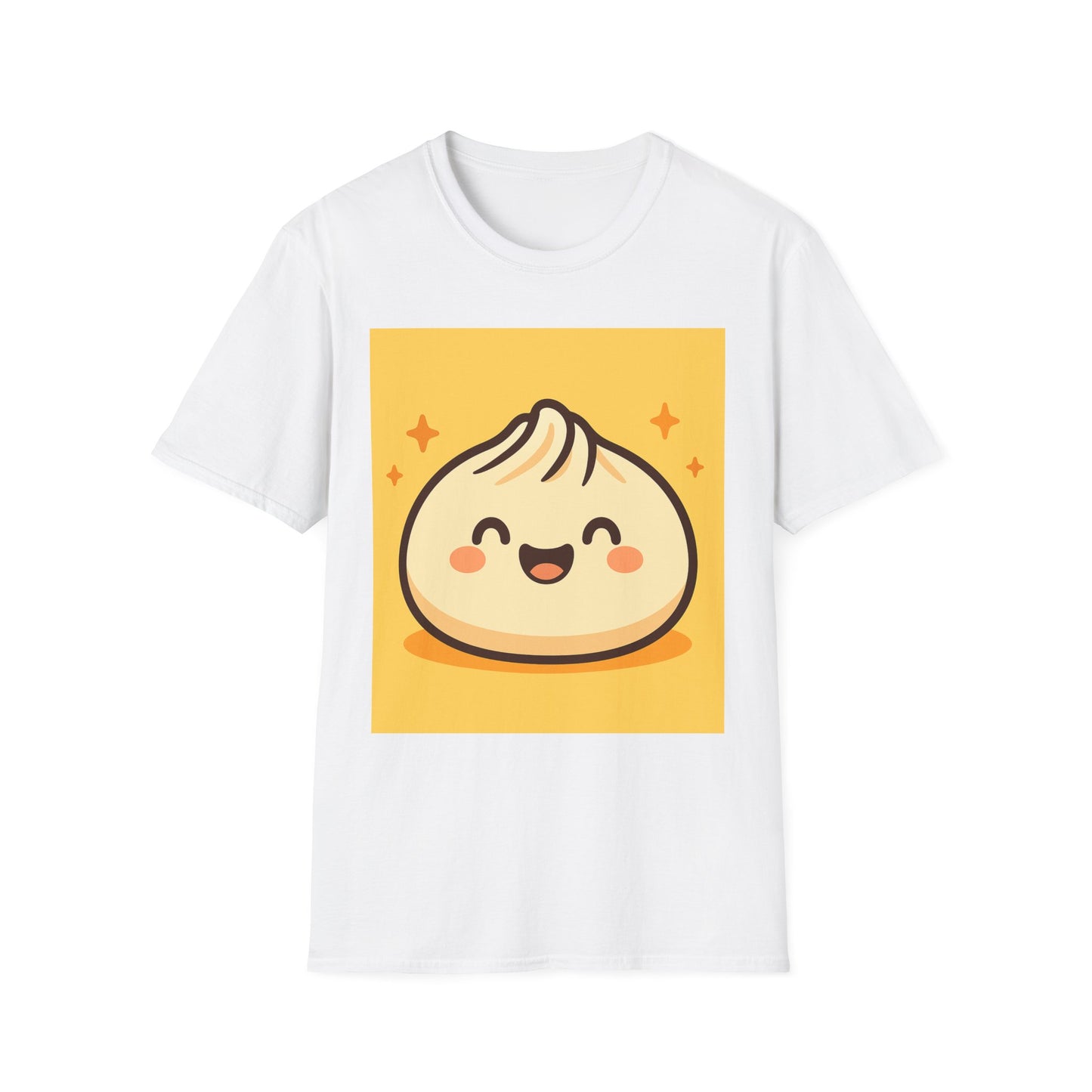 Cartoon Baozi Art T-Shirt – Cute Taiwanese Dumpling Design